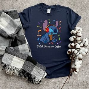 Stitch Funny Shirts, Stitch Cute Shirt, Disney Shirt, Disney Stitch Shirt